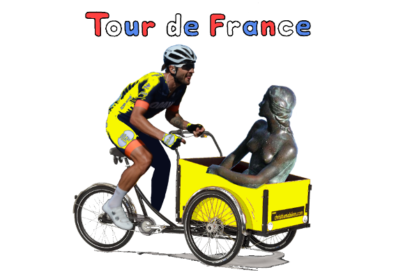 Motif for the Tour de France cycle tour Copenhagen