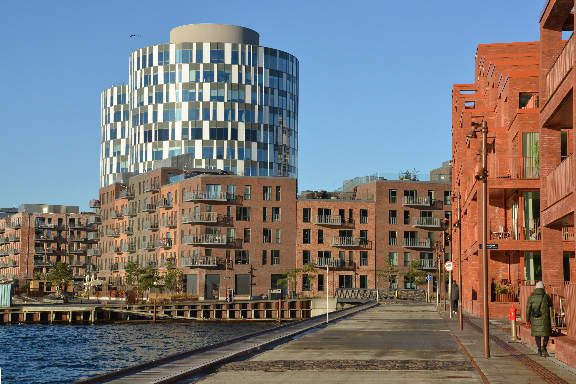 Østerbro walking tour - Nordhavn Bassin